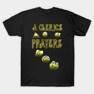 A Cleric's Prayers T-Shirt